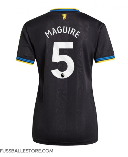 Günstige Manchester United Harry Maguire #5 3rd trikot Damen 2025-26 Kurzarm Günstige Manchester United Harry Maguire #5 3rd trikot Damen 2025-26 Kurzarm